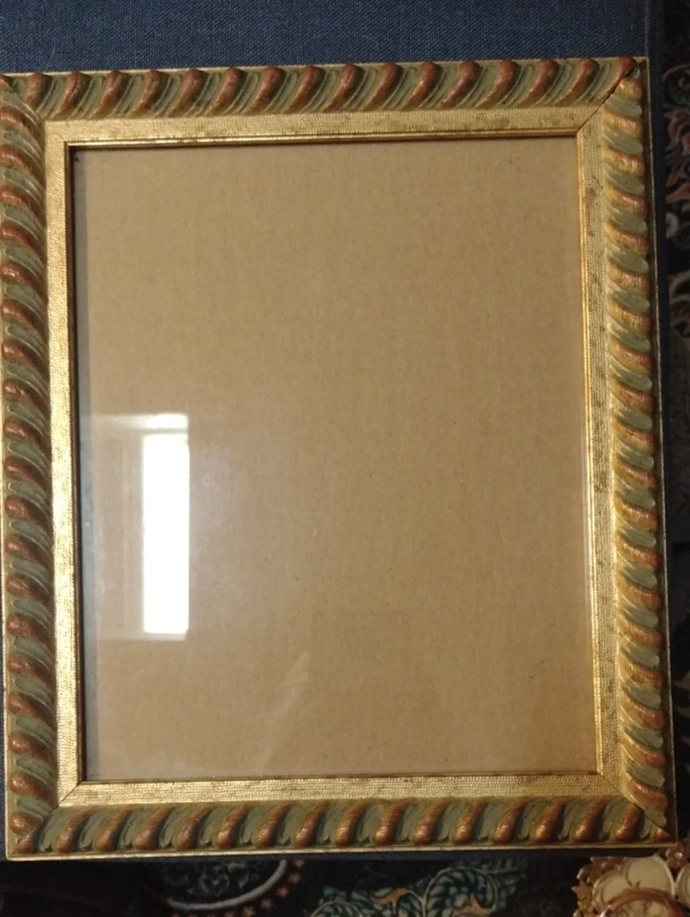 Ornate Gold Rope-Edge Picture Frame - Home Accents